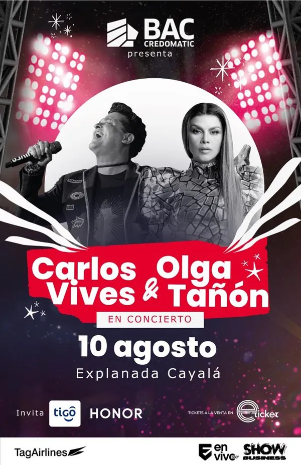 Carlos Vives y Olga Tañon