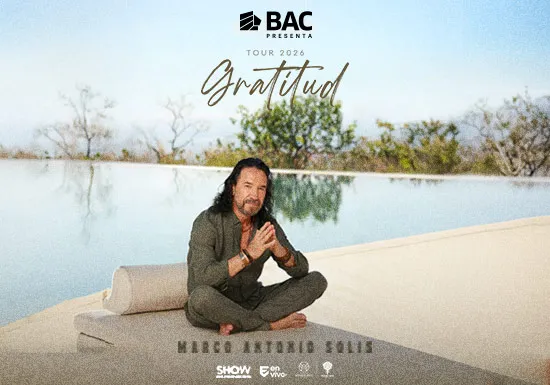 Marco Antonio Solís Tour Gratitud