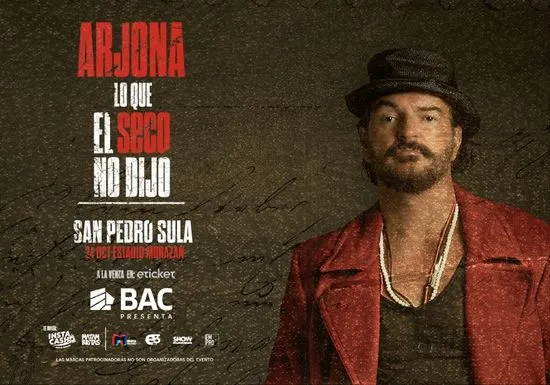 Ricardo Arjona en San Pedro Sula