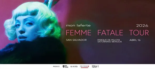 Afiche de Mon Laferte — 2026